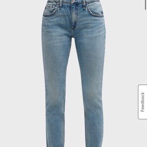 Rag and Bone Dre Boyfriend Cut Low Rise Jeans